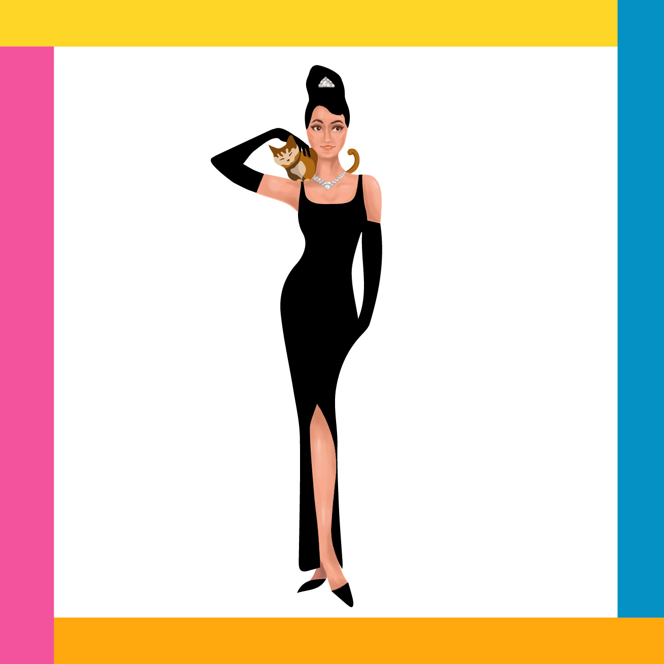 Breakfast at Tiffany’s Animated Poster