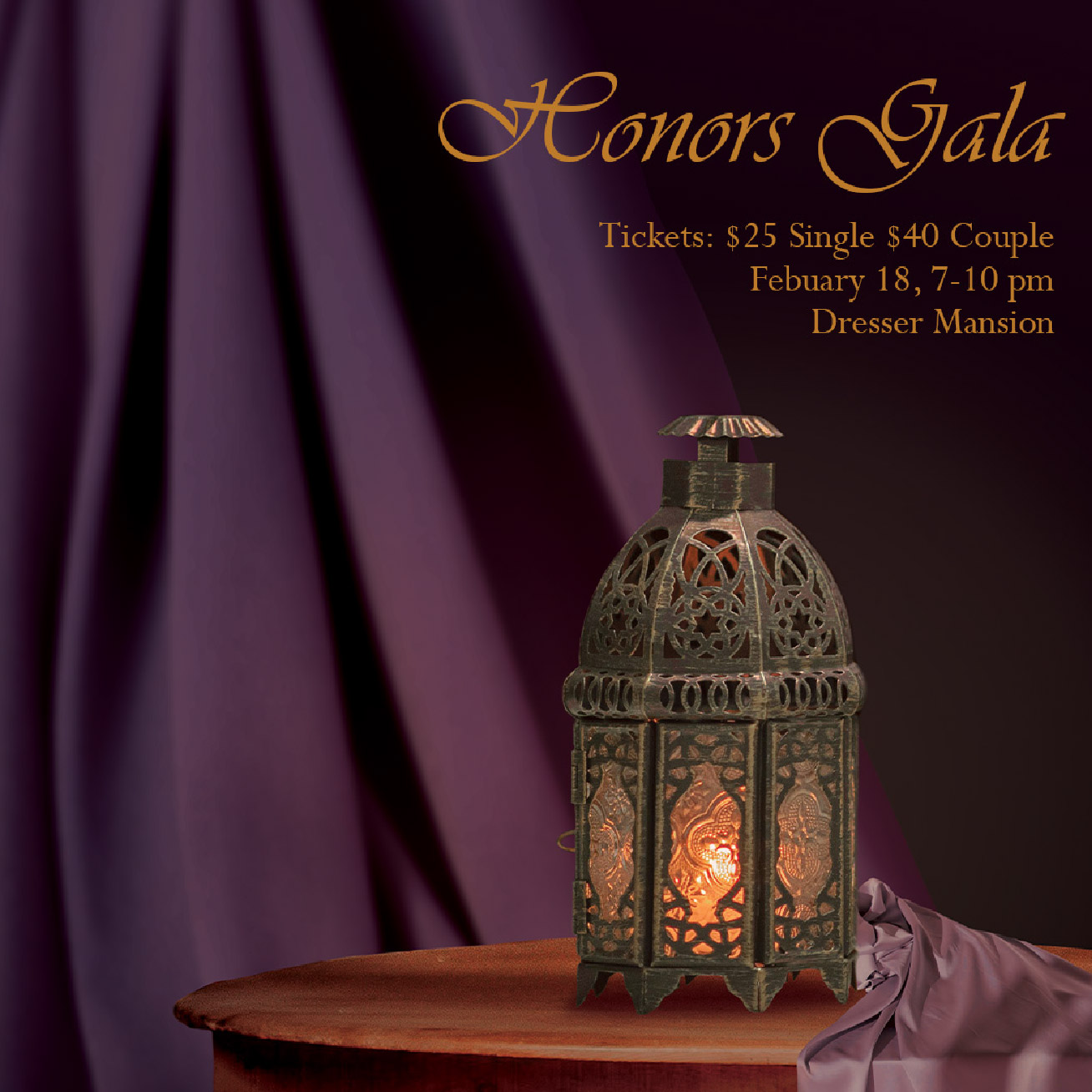 Honors Gala Poster