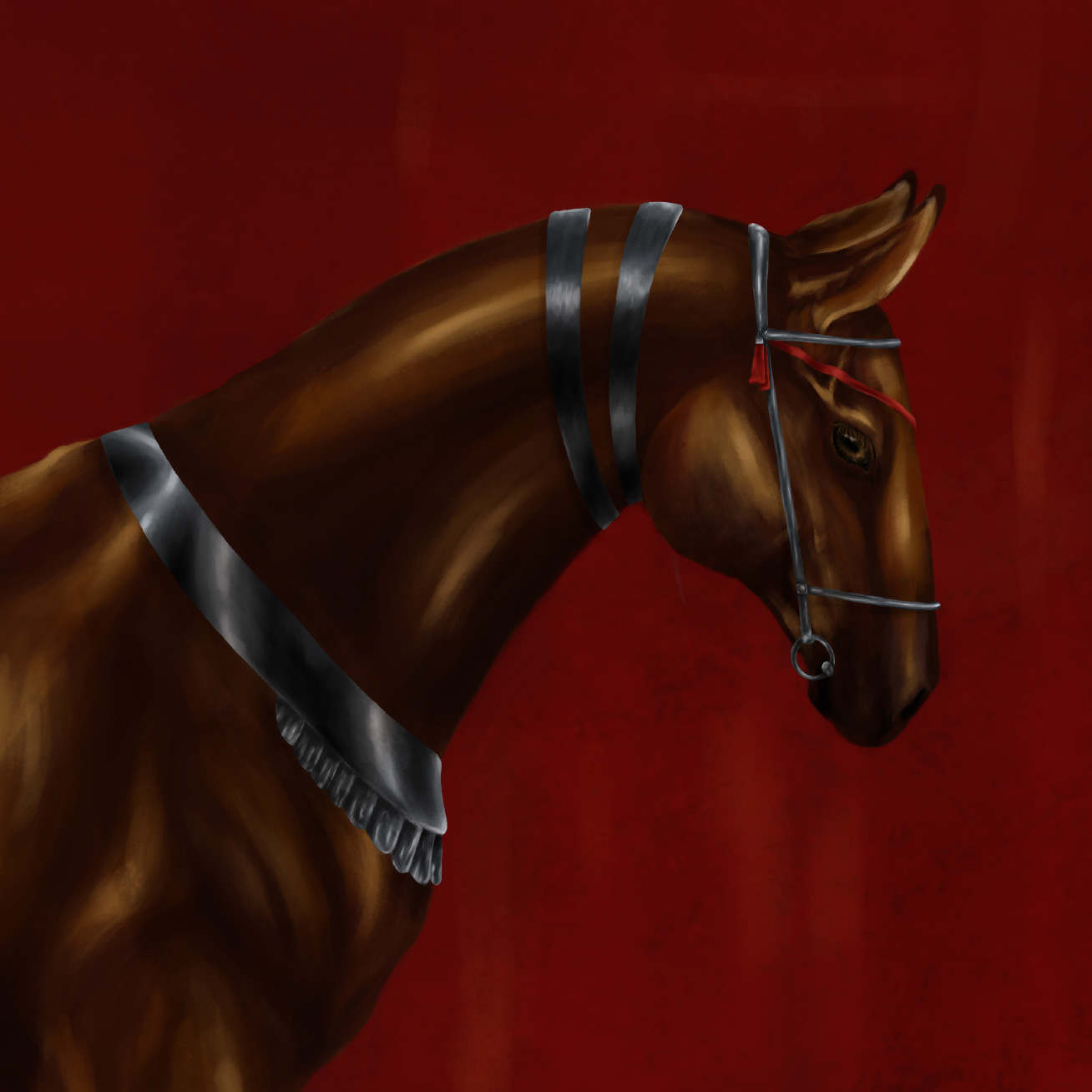 Arabian Horse Painting