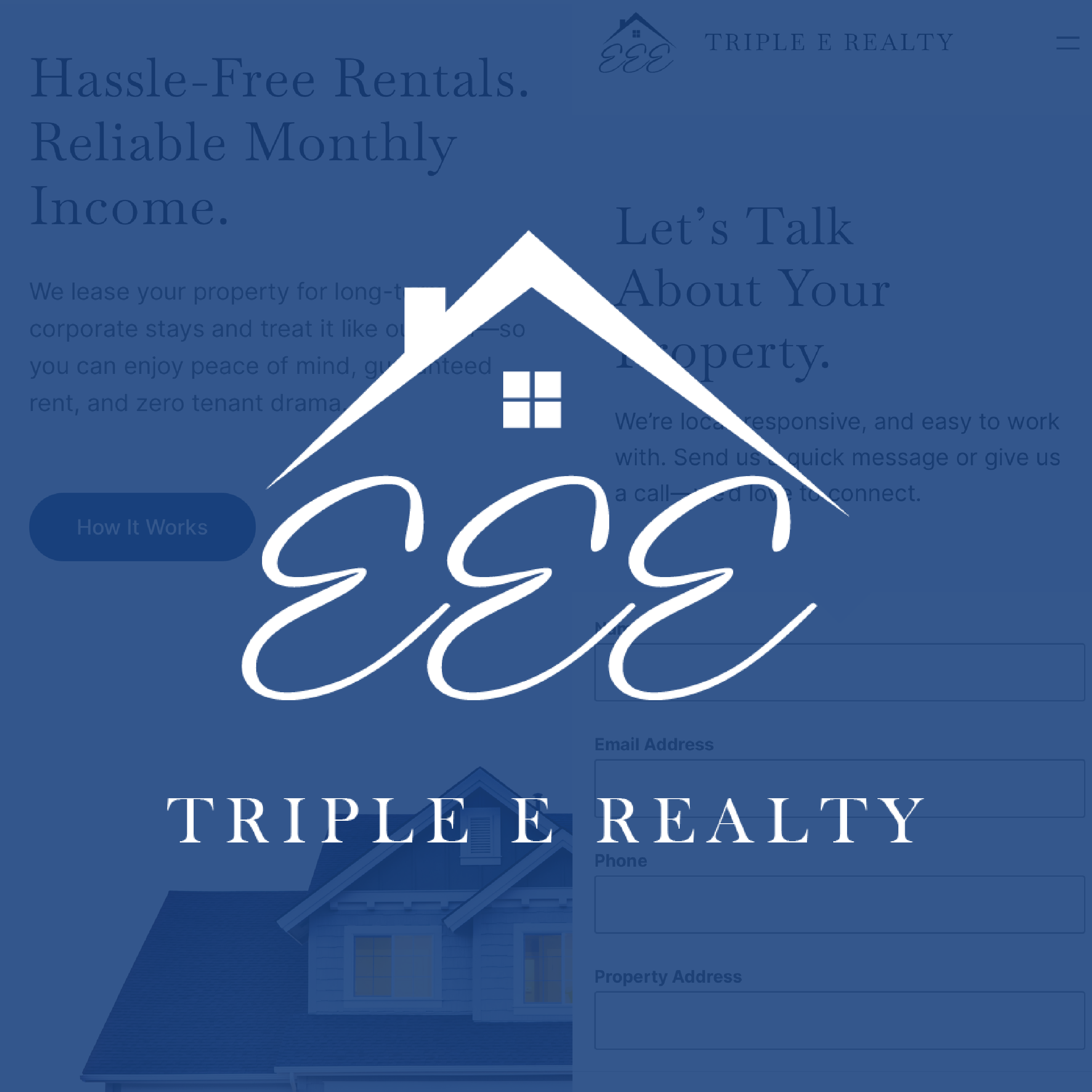 Triple E Realty Website - Created With TLC